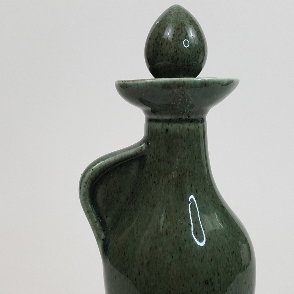 Regal China Jim Beam Decanter Bourbon Green Floral - Picture 8 of 8